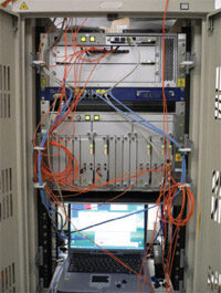 The First Application-Driven Lambda-on-Demand Field Trial over a US Nationwide Network