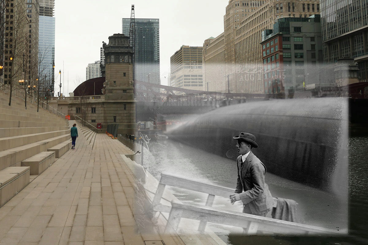Riverwalk: Incorporating Historical Photography in Public Outdoor Augmented Reality Experiences