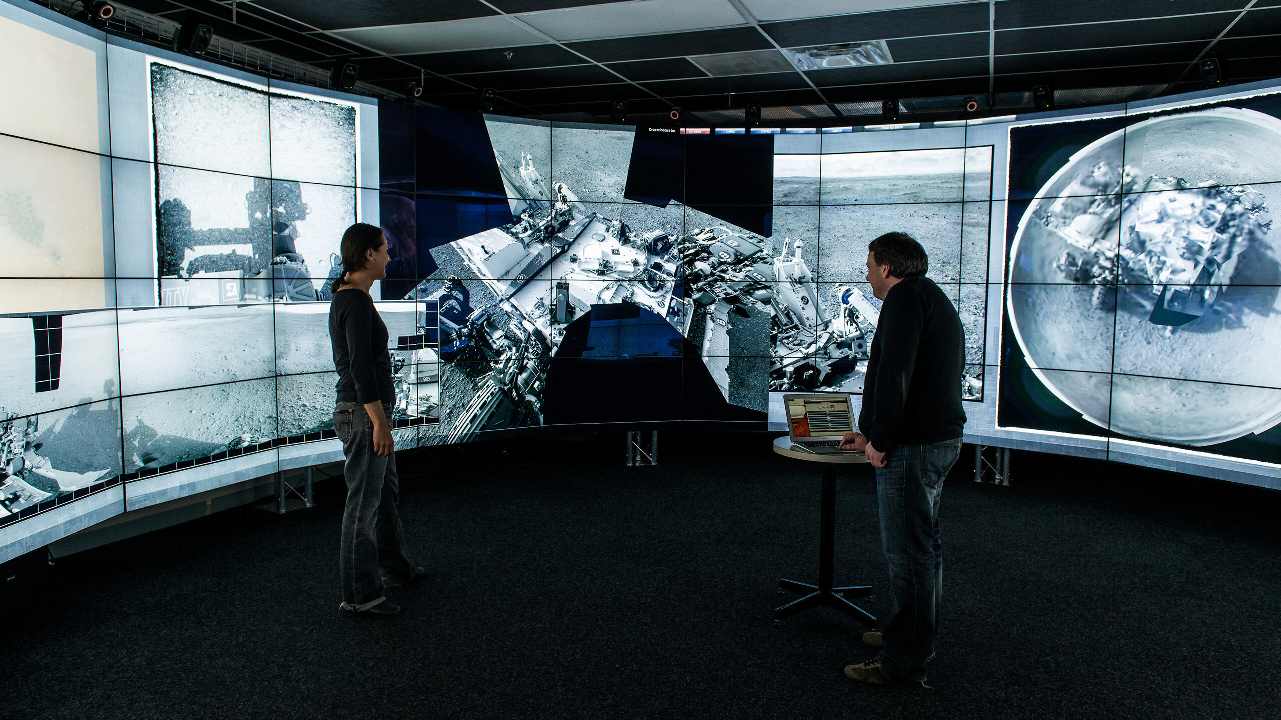 Mars Curiosity (SAGE in CAVE2™)