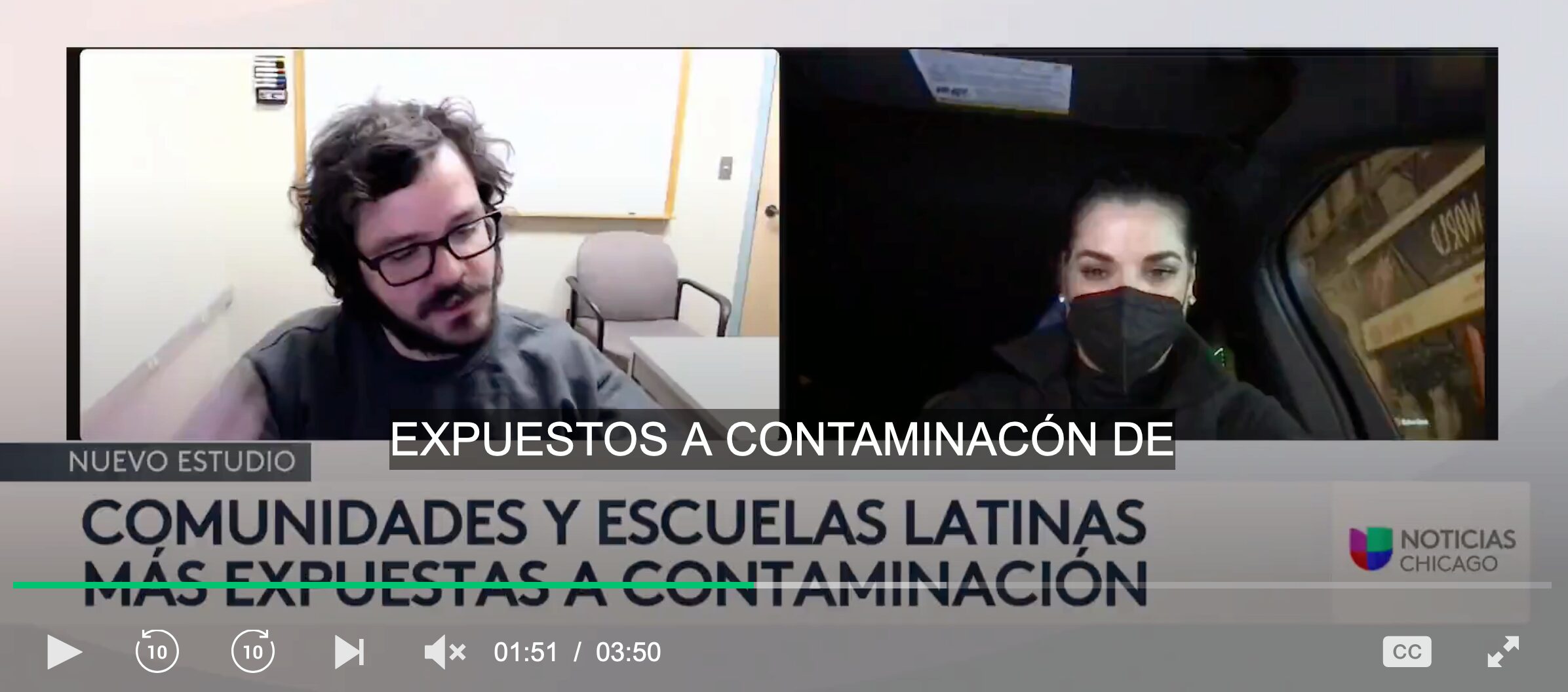 EVL Faculty Assistant Professor Fabio Miranda Discussed Environmental Issues Impacting Chicago’s Latino Communities