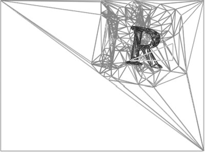 Parallel Progressive Refinement and Projection Based Discontinuity Meshing for Radiosity