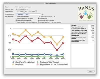 Hands-on Automated Nursing Data System (HANDS)