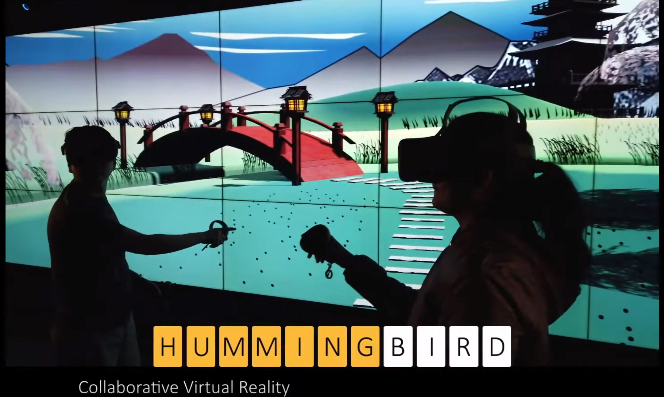 Pilot Performances of HUMMINGBIRD Collaborative Virtual Reality for Tele-Immersive Interactive Theater