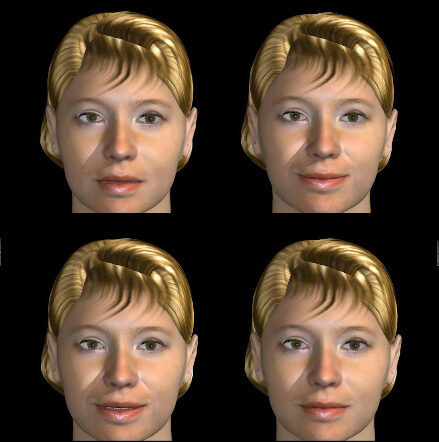Supervised Hybrid Expression Control Framework for a Lifelike Affective Avatar