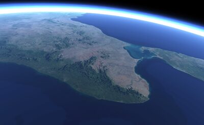 Planetary-Scale Terrain Composition