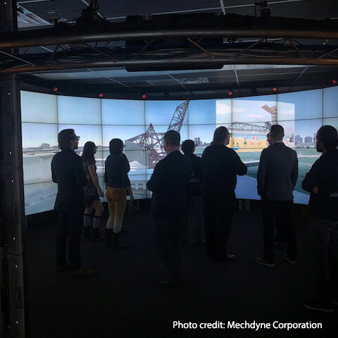 Mechdyne Open House at UIC/EVL Showcases expanded riverwalk concepts for Chicago