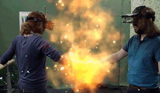 Summer Internship Enables UIC/EVL Student to Work on Multi-Person Virtual Reality