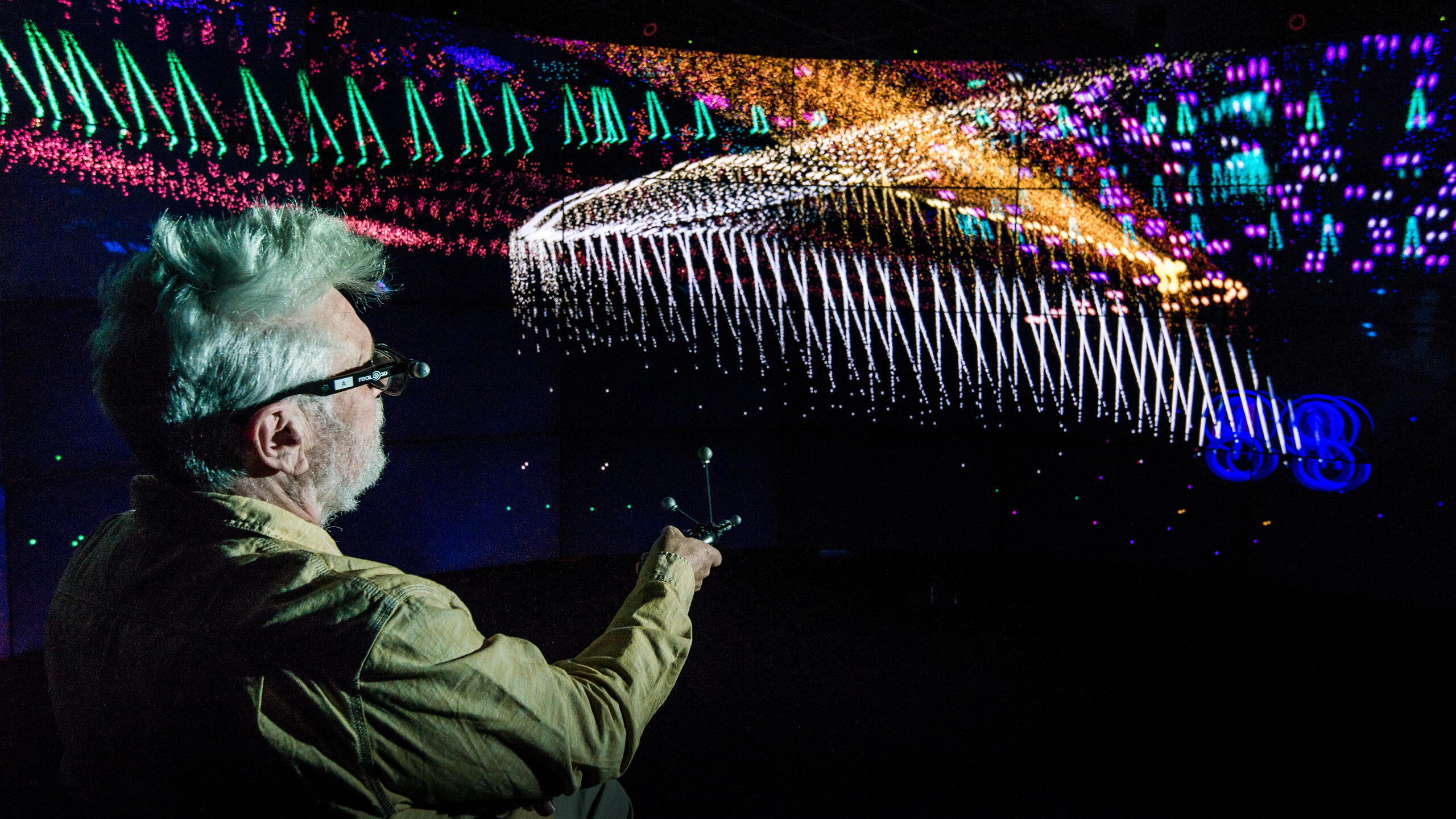 Particle Dreams in Spherical Harmonics