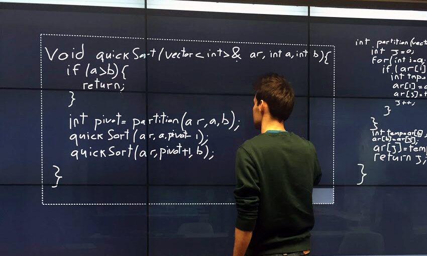 SAGEBoard: a Whiteboard for Large Multitouch Displays