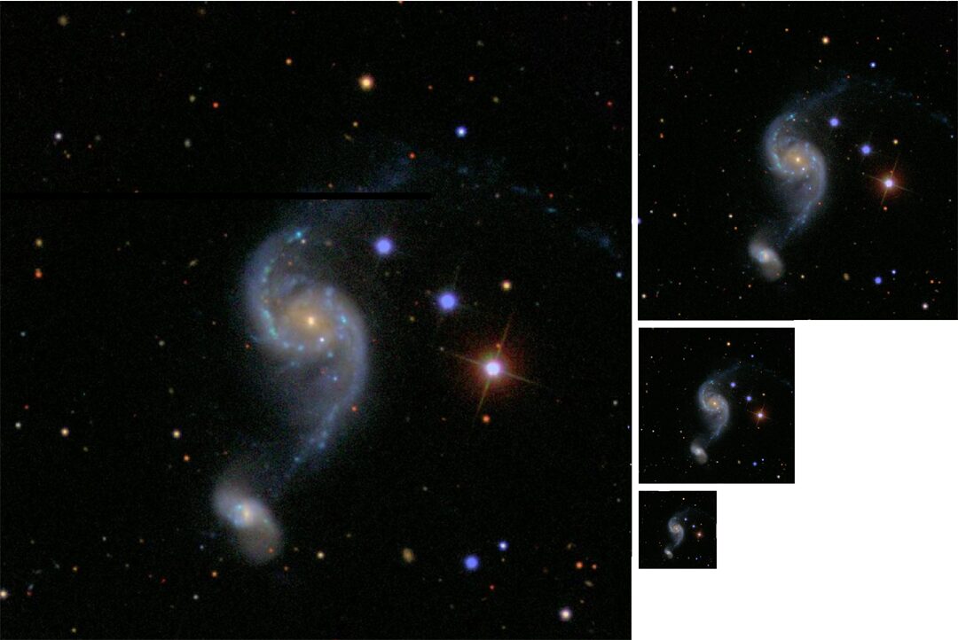 Panning and Zooming the Observable Universe with Preﬁx-Matching Indices and Pixel-Based Overlays