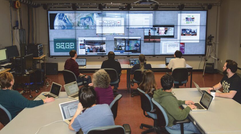 SAGE2: a Collaboration Portal for Scalable Resolution Displays