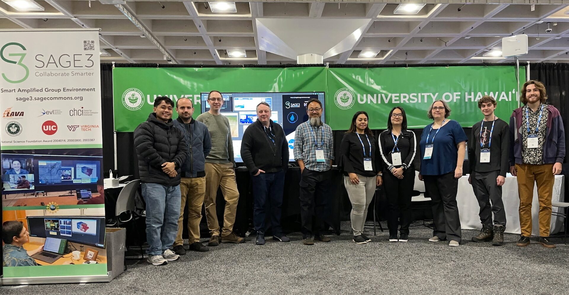 EVL Presents SAGE3 at AGU Fall Meeting 2023