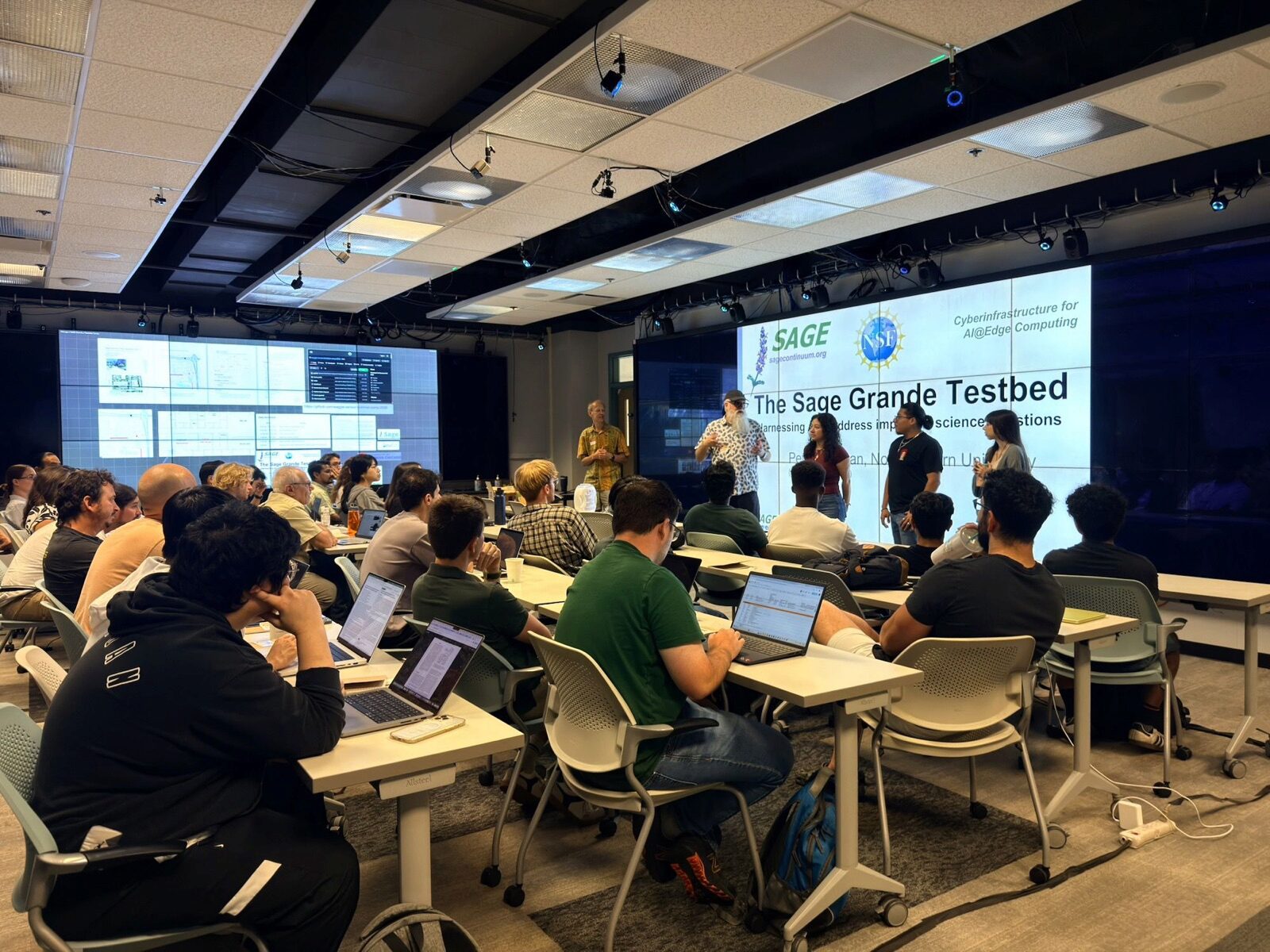 EVL Hosts the Sage Grande Summer of AI Hackathon
