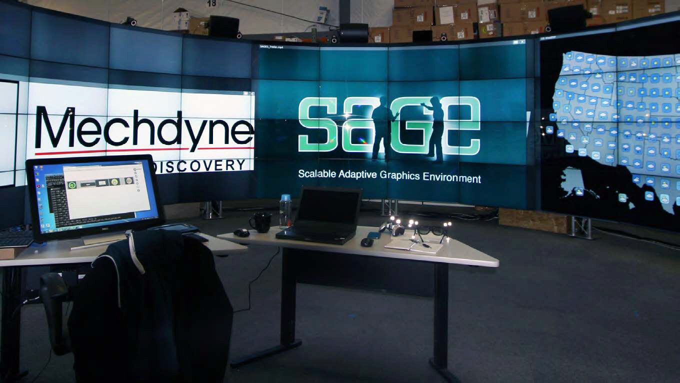 SAGEnext: Next Generation Integrated Persistent Visualization and Collaboration Services for Global Cyberinfrastructure