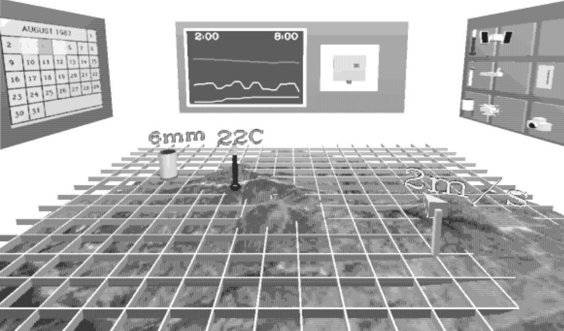 The SANDBOX: A Virtual Reality Interface to Scientific Databases