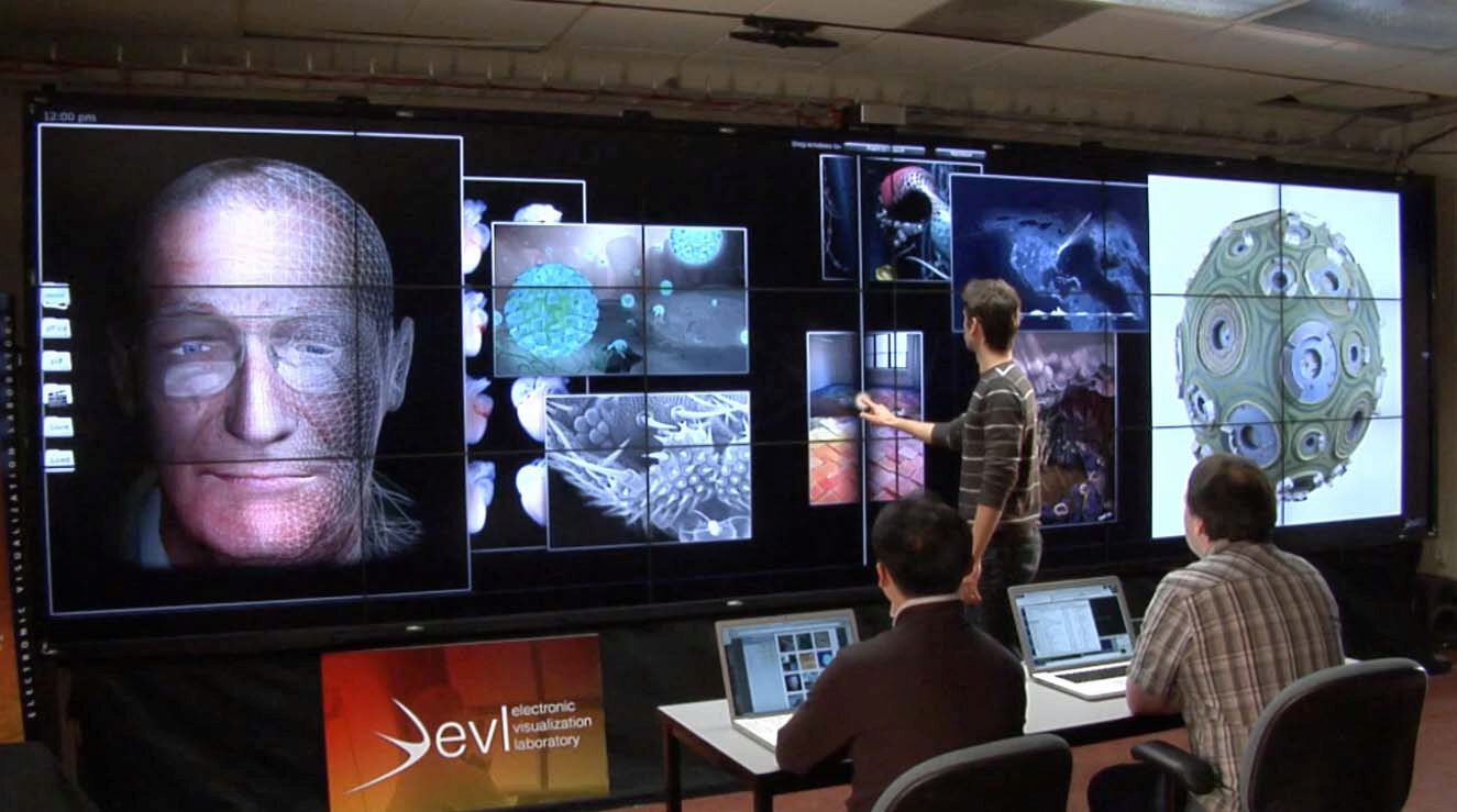 Scalable Resolution Display Walls