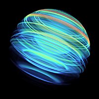 Distributed Volume Rendering of Global Models of Seismic Wave Propagation