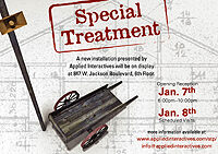 Applied Interactives Exhibition :: <em>Special Treatment</em>