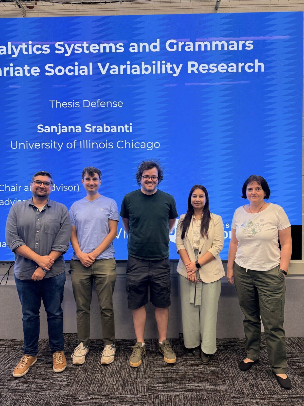 EVL PhD Student Sanjana Srabanti Successfully Defends Her Dissertation