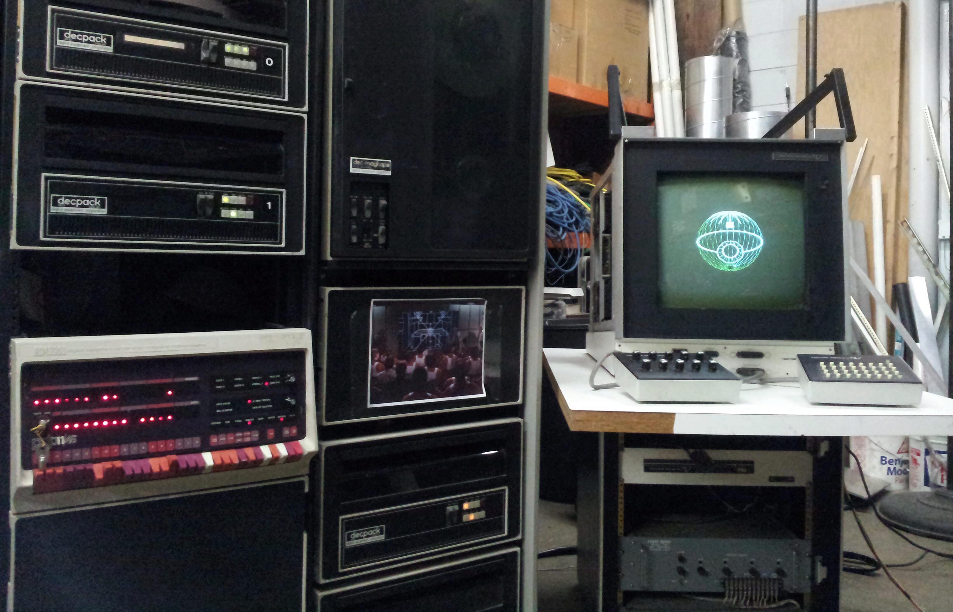 Larry Cuba Uses GRASS for Star Wars Computer Graphics