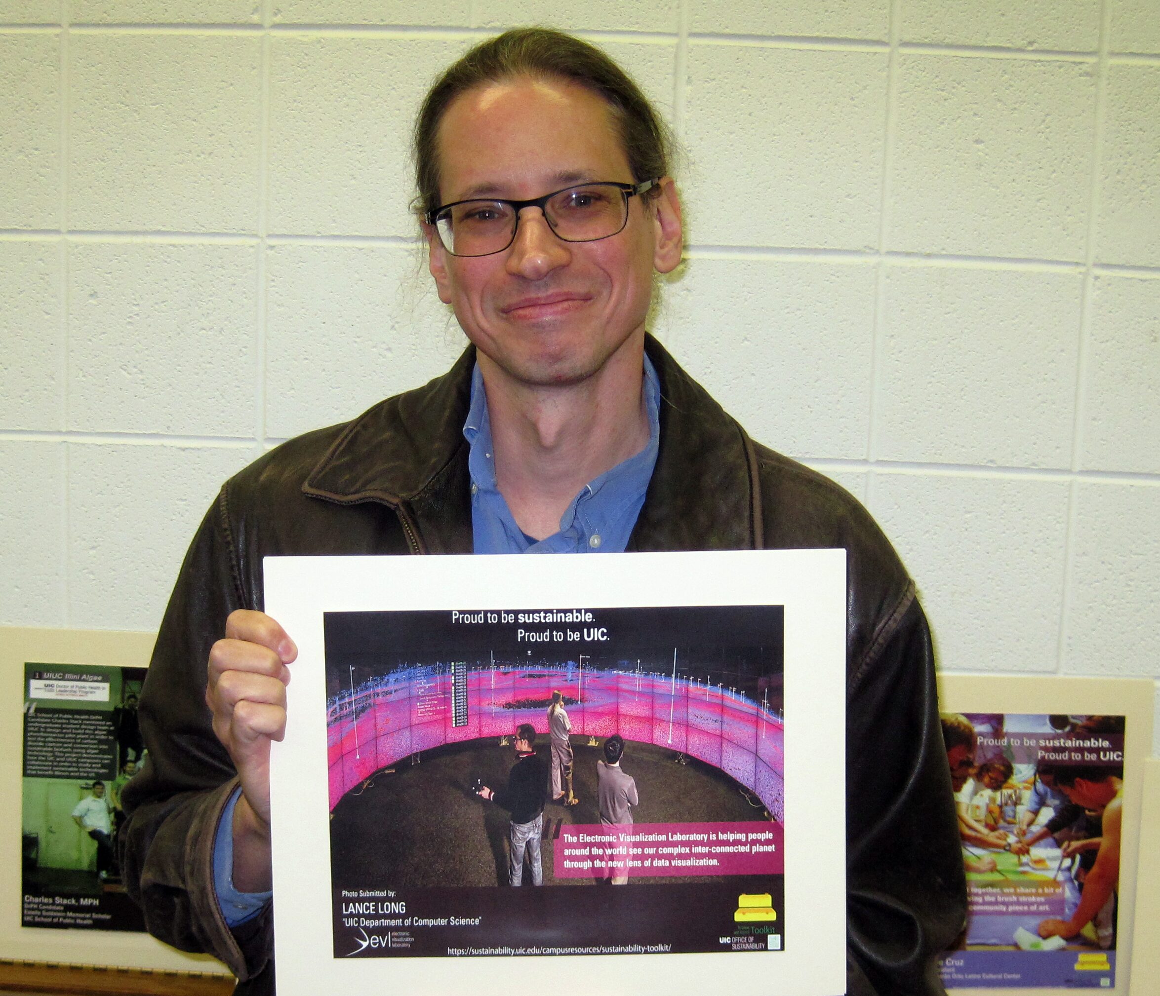 UIC / EVL one of the Proud to be Sustainable Photo Contest winners